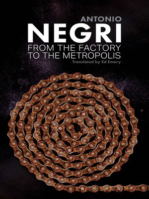 cover image of From the Factory to the Metropolis
